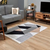 Resim MarkaEv Cotton Çift Taraflı Yıkanabilir Pamuk Kilim - 120x180 cm 