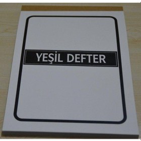 Resim Yeşil Defter 