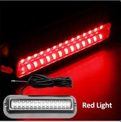 Resim Honmex 316 Paslanmaz Çelik 42 Led Su Altı Lambası, 10-30vdc, Ip68 Su Geçirmez, 90 Görüş Açısı, Kırmızı Işık, 8.4w, 643lm 