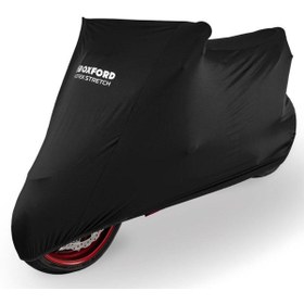 Resim Oxford Motosiklet Protex Indoor Premium Stretch-Fit Kilif Iç Mekan Medium Siyah CV171 
