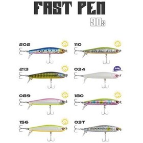 Resim Fujin Fastpen 90mm 23gr Maket Balık 202 Renk Kodlu 