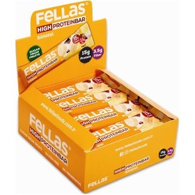 Resim Fellas Yüksek Protein Bar - Muzlu 45 G x 12 Adet 