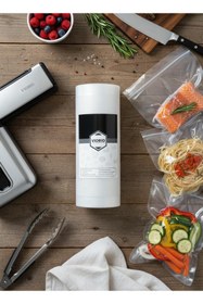 Resim BRF 33DTicaretDY VI'ORIO 10 Metre Tırtıklı Rulo Vakum Poşeti Torbası (SEÇENEKLİ) (25 cm) 