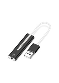 Resim Alfais 5072 7.1 Usb Harici Ses Kartı 3.5Mm Çevirici Dönüştürücü 