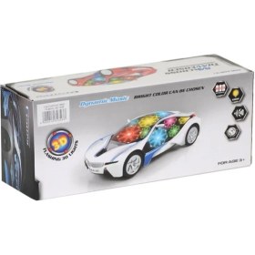 Resim Ctoy Oyuncak 3D Işıklı Pilli ve Sesli Araba 