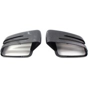 Resim Symbee Mercedes Benz A/c/e/s/glk/cla/cls Sınıfı 2007-2016 İçin Karbon Fiber Araç Gözlük Kapağı Oem: A2128100164 Vb. 