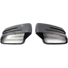 Resim Symbee Mercedes Benz A/c/e/s/glk/cla/cls Sınıfı 2007-2016 İçin Karbon Fiber Araç Gözlük Kapağı Oem: A2128100164 Vb. 
