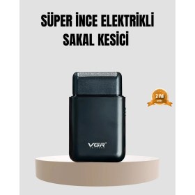 Resim Bilfold Kompakt Şarjlı Tıraş Makinesi Çift Yönlü Bıçaklı 45 Dakika Kullanım Süreli 