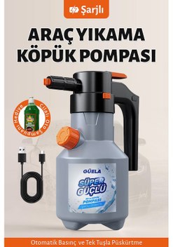 Şarjlı Otomatik Yüksek Basınçlı Oto Araba Temizleme Köpük