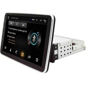 Resim Üniversal Android 10" Tablet Slim İnce Kasa Ekran Oto Teyp 