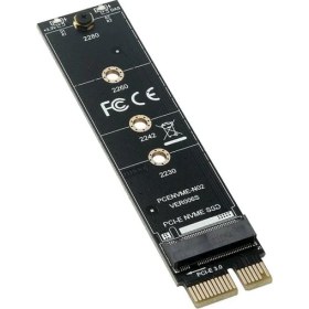 Resim Ecovibe 9143 M.2 Nvme SSD Ngff To Pcie 3.0 X1 Adaptör Pcıe Ten Pcı-E 3.0 1x Destekli Yalnızca M.2 Pcı-E M Key Ssd'yi Destekler, M.2 Sata B Key Ssd'yi Desteklemez. M Key Kart Çevirici Dönüştürücü 