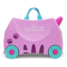 Resim Trunki Çocuk Bavulu Kedi Cassie 