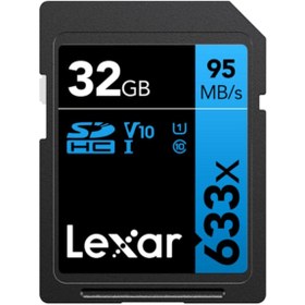 Resim Lexar 32gb Professinal 633x Sdhc Uhsı 95mb S Okuma 20mb S Yazma C10 V10 U1 Hafıza Kartı 