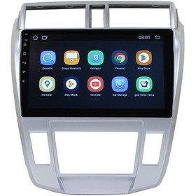 Resim Honda City Dijital 2009-2012 10 inç 4-64 GB PRO Android Carplay Multimedya 