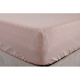 Resim Colourful Fitted Çarşaf Çift King Size - Somon 