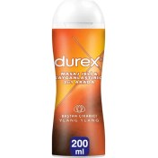 Resim Durex Hassas Masaj Jeli 200 ml Aromasız Su Bazlı Doğal İçerikli Cilt Dostu Kayganlaştırıcı Jel 