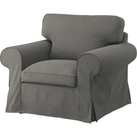 Resim IKEA Gri Konforlu Kanepe - Tekli Koltuk Kılıfı 