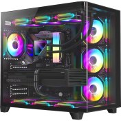 Resim DRx6126 AMD Ryzen 7 5700X 32 GB RAM 1 TB M.2 NVMe SSD 8 GB RTX4060 Sıvı Soğutmalı FreeDOS Oyun Bilgisayarı Dragos