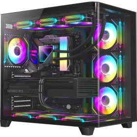 Resim DRx6126 AMD Ryzen 7 5700X 32 GB RAM 1 TB M.2 NVMe SSD 8 GB RTX4060 Sıvı Soğutmalı FreeDOS Oyun Bilgisayarı 