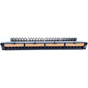 Resim PATCH PANEL UTP CAT6 24 PORT ÇEVİRMELİ 
