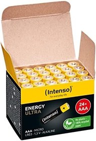 Resim Intenso Energy Ultra AAA Micro LR03 alkali pil, 24'lü kutu, sarı-siyah 