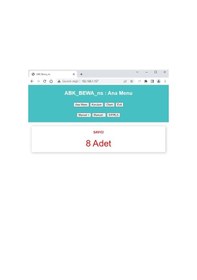 Resim Bewa_Ns 5400 Wi-Fi Erişimli Kablosuz Tek Ekranlı Çuval Sayıcı 