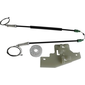 Resim Peugeot 407 6E 6D 2004-2011 4/5 Kapı 9644893680 İçin Elektrikli Arka Sağ Cam Kriko Tamir Seti 