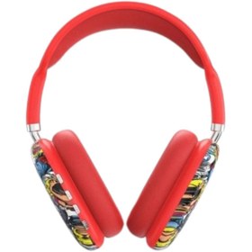 Resim Subzero SW98 P9 Pro Max Desenli Kablosuz 5.0 Mikrofonlu Bluetooth Kulak Üstü Kulaklık 