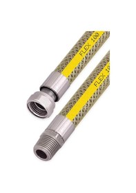 Resim Ocak Fırın Doğalgaz Bağlantı Fleksi Extra Korumalı Hortum 2 Metre Çok Renkli 