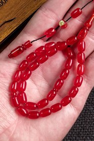 Resim Vip Kehribar 6x9 Mm Bürokrat Boy Yeni Döküm Yemen Zar Kehribar Tesbih - Usta Işçilikli Diyarbakır Model Tespih 