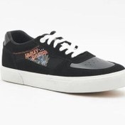 Resim Harley Davidson 023M100380 Orlando Black Tekstil/Deri Erkek Sneaker 