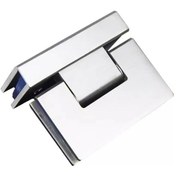 Resim Menteşeler 2 Adet 90 Derece Banyo Cam Klipsi 304 Paslanmaz Çelik Kapı Menteşesi Çift Sayfa Duş Odası Cam Kapı Menteşeleri Dolaplar, Kapılar Ve Çekmeceler İçin Bağlantı Parçaları Mat Siyah Diğer 