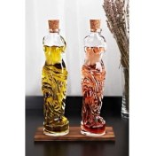 Resim Ozcmax Venüs Yağdanlık - Kadın Figürlü Sirkelik Sosluk 200 ml 2li Set 