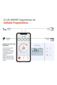 Resim GENERAL Life SENNA HT-340S SMART DIJITAL ODA TERMOSTATI 