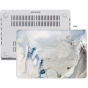 Resim Macbook Pro Kılıf 13 İnç Mermer10nl Eski Hdmı'lı Model 2012-2015 A1425 A1502 İle Uyumlu R-39 