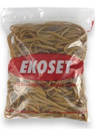 Resim Ekoset İnce Kauçuk Kasa Lastiği 50 Adet 180 x 3 MM 