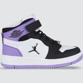 Resim Cool Haykat Uzun Basketbol Çocuk Spor Ayakkabı Mor 