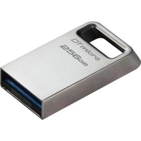 Resim Kingston Dtmc3G2-256Gb Datatraveler Micro 200Mb-S Metal Usb 3.2 Gen 1 Flash Bellek 