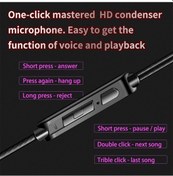 Resim Pazly Optimum Ses Kalitesi Qkz Ak6 Spor Kulaklığı Mikrofonlu Ergonomik Tasarım Siyah/kırmızı/yeşil/sarı/mavi AK6 