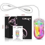 Resim Flybuy X400 Şeffaf Rgb Programlanabilir Oyun Mufunye Hxsj Faresi Aydınlatmalı 12800dpı 001 Aj 001 