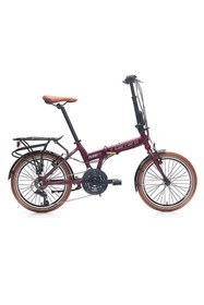 Resim Genel Markalar Flexi 121 20'' Jant 21 Vites V Fren Katlanır Bisiklet Mat Viola Bakır 