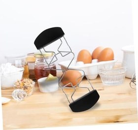 Resim Ekmek Rafı Tost Makinesi Izgara Isıtma Sandviç Tost Tutucu Tost İçin Tost Rafı 