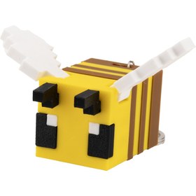 Resim Flexilab Creative Minecraft Arı Figürlü PLA Anahtarlık - 3D Baskı Oyuncak ve Koleksiyon Aksesuarı 