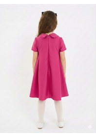 Resim Xo Kids Kız Çocuk Elbise 4-8 Yaş 9222 Pembe 