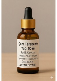 Resim Aktar Diyarı Çam Terebentin Yağı 50 ML 