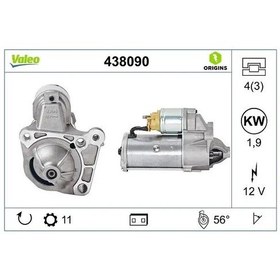 Resim Renault Laguna 2 Mars Motoru 1.9 2001-2009 Valeo 438090 