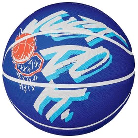 Resim Nike Everyday Playground 8P Graphic Deflated Game Unisex Basketbol Topu Mavi 7 Numara N.100.4371.414.07 