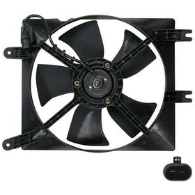 Resim Klima Fan Motor Ve Davlumbazı Komple Chevrolet Lacetti 2 Fişli Ve 