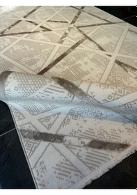 Resim Still Halı Salon, Oturma, Yatak Odası Halısı Desen Kodu 77793-070 Bej 