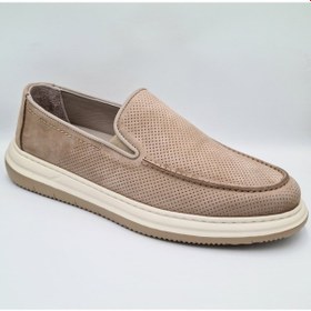 Resim Greyder 64696 Vizon Nubuk Deri Erkek Casual Comfort Ayakkabı Vizon 